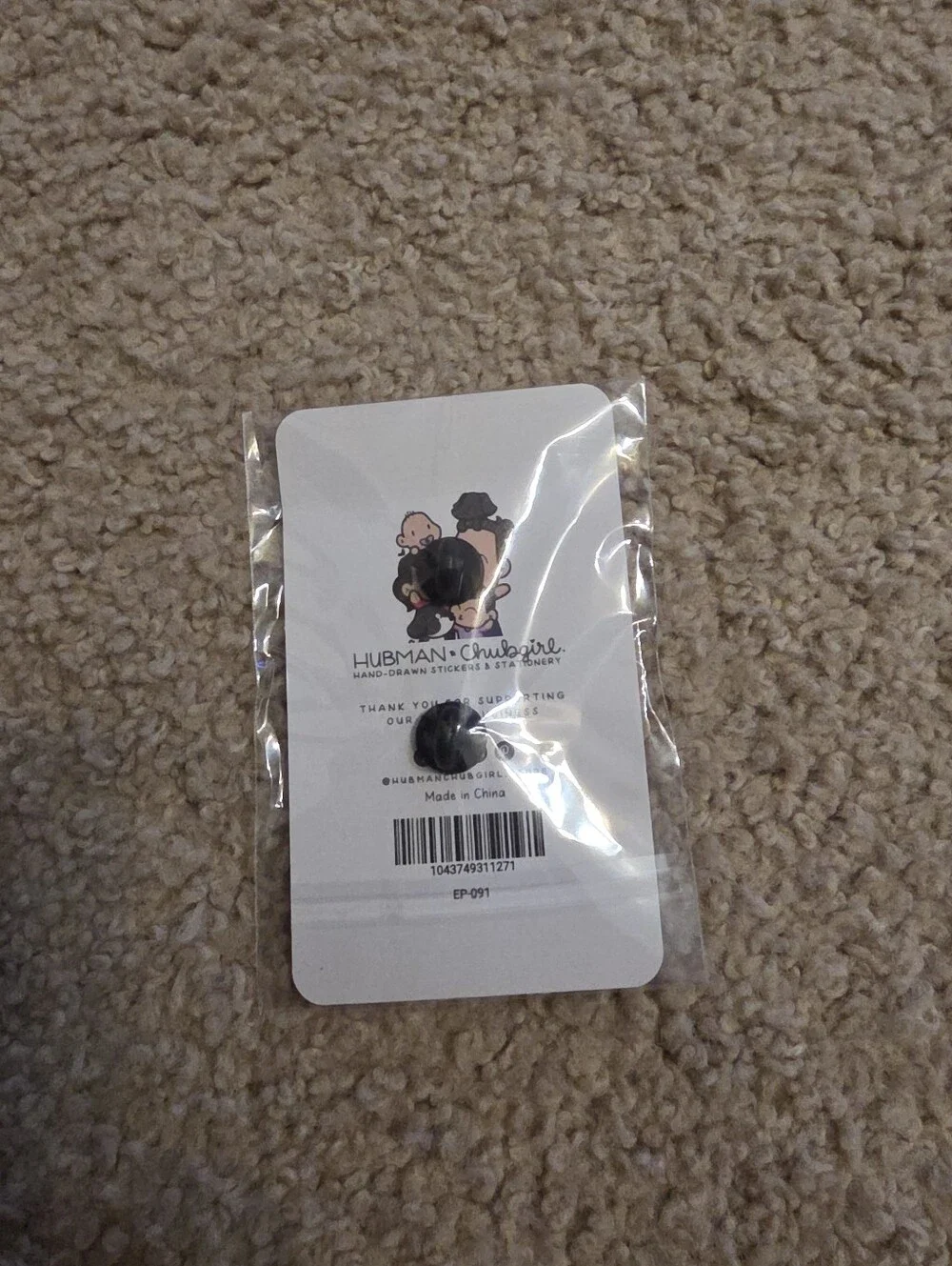 *SQUIRRELLY ACORN Limited Edition Enamel Pin - Hubman & Chubgirl